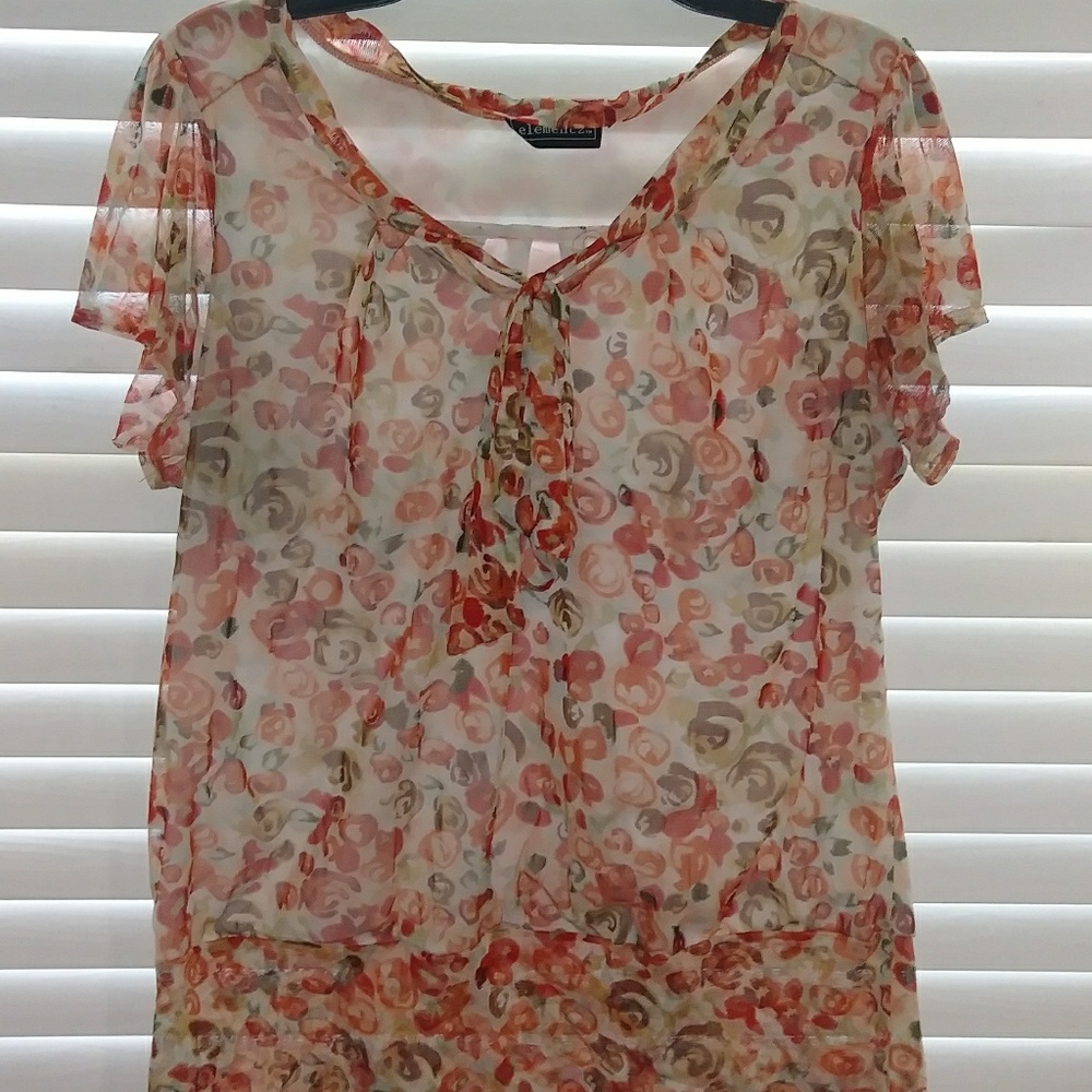 Ladies floral top
